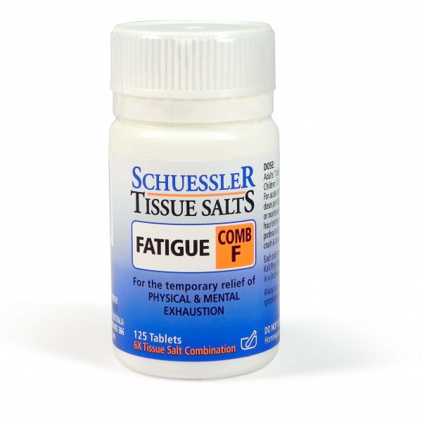 Schuessler Tissue Salts Combination F 125 Chewable Tablets